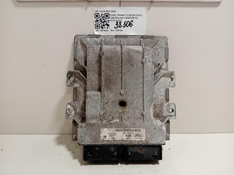 Centralina Iniezione A2C97502700Z9 Ford Transit Custom I 2013