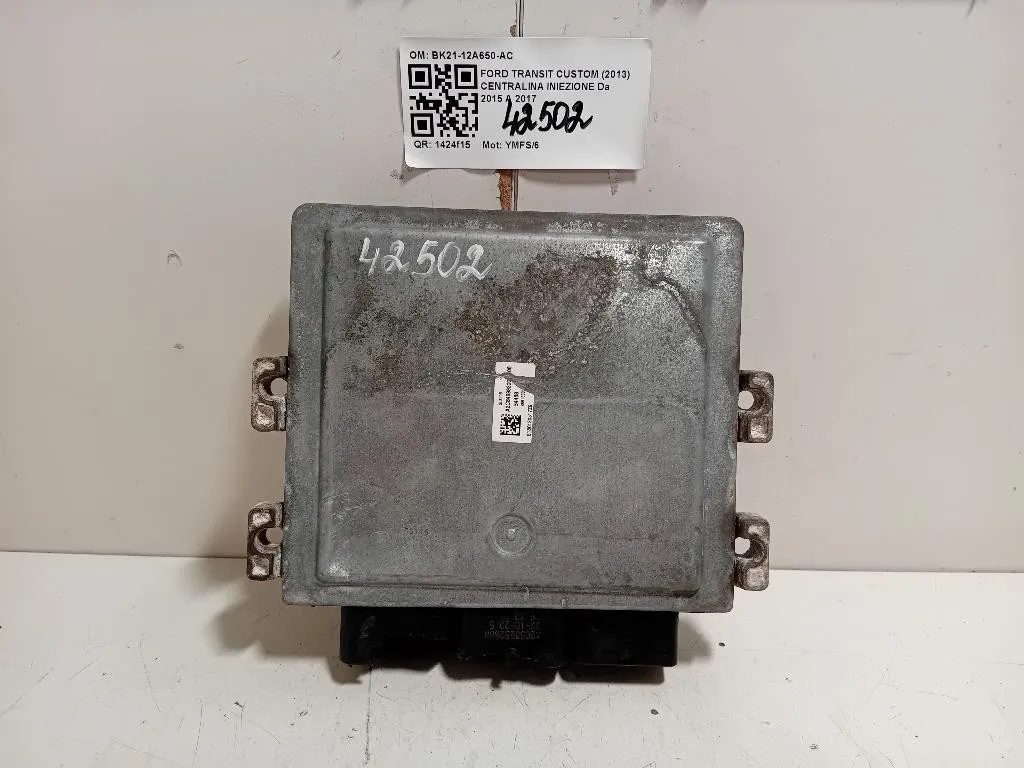 Centralina Iniezione BK21-12A650-AC Ford Transit Custom I 2013