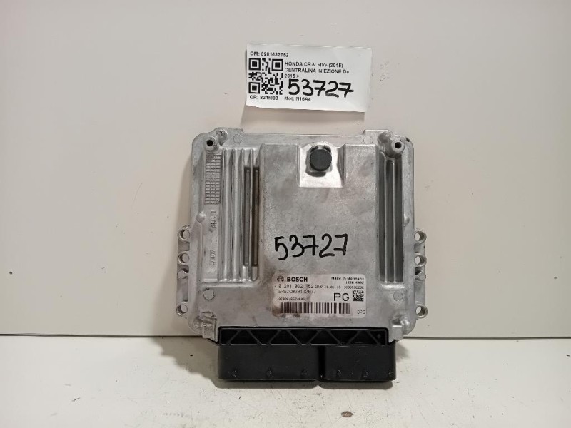Centralina Iniezione 0281032752 Honda CR-V IV 2015