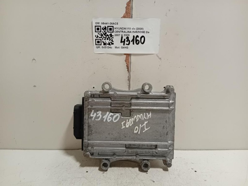 Centralina Iniezione 95441-26AC5 Hyundai I10 I 2008