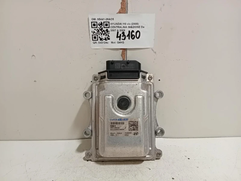 Centralina Iniezione 95441-26AC5 Hyundai I10 I 2008