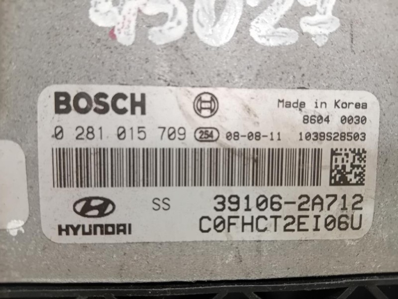 Centralina Iniezione 39106-2A712 Hyundai I30 I 2007