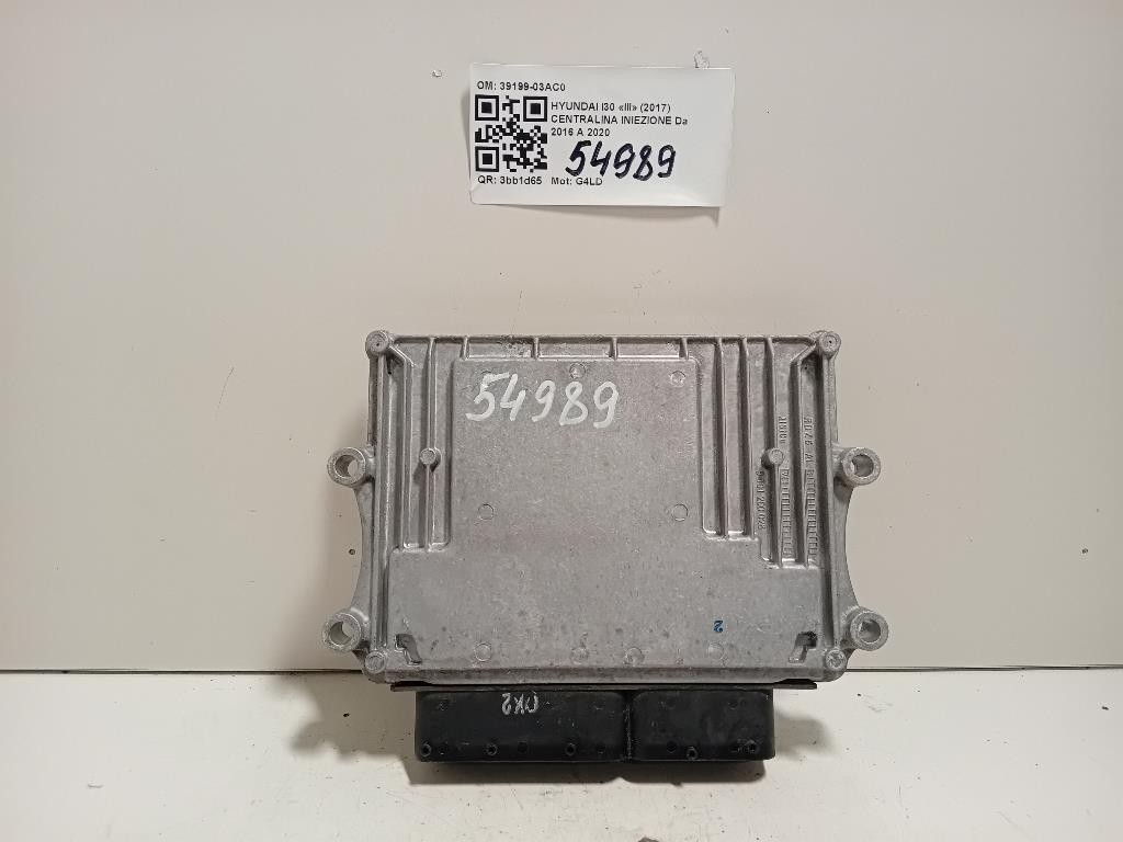 Centralina Iniezione 39199-03AC0 Hyundai I30 III 2017