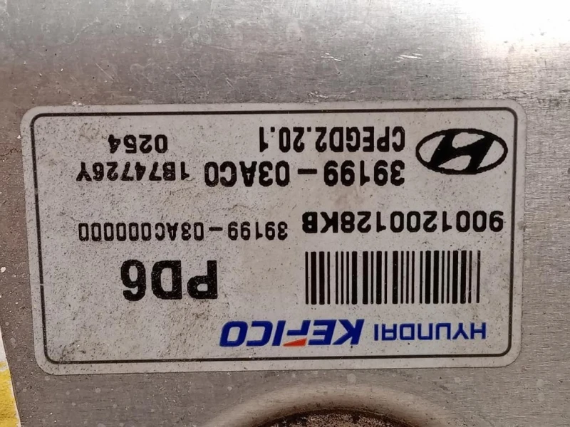 Centralina Iniezione 39199-03AC0 Hyundai I30 III 2017