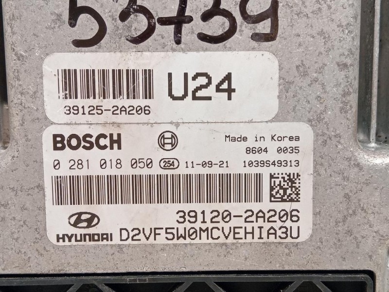 Centralina Iniezione 39120-2A206 Hyundai I40 2012