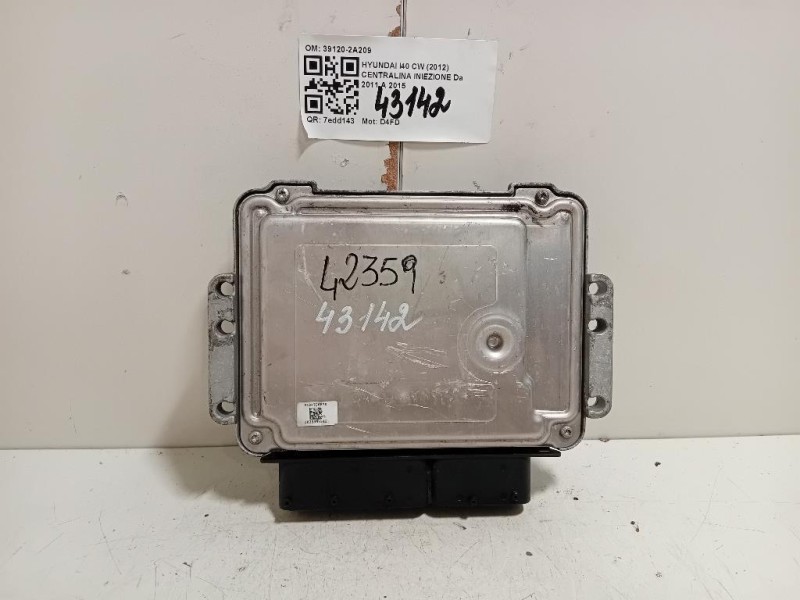 Centralina Iniezione 39120-2A209 Hyundai I40 CW 2012