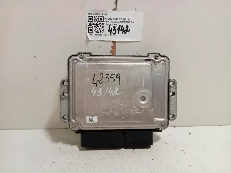 Centralina Iniezione 39120-2A209 Hyundai I40 CW 2012