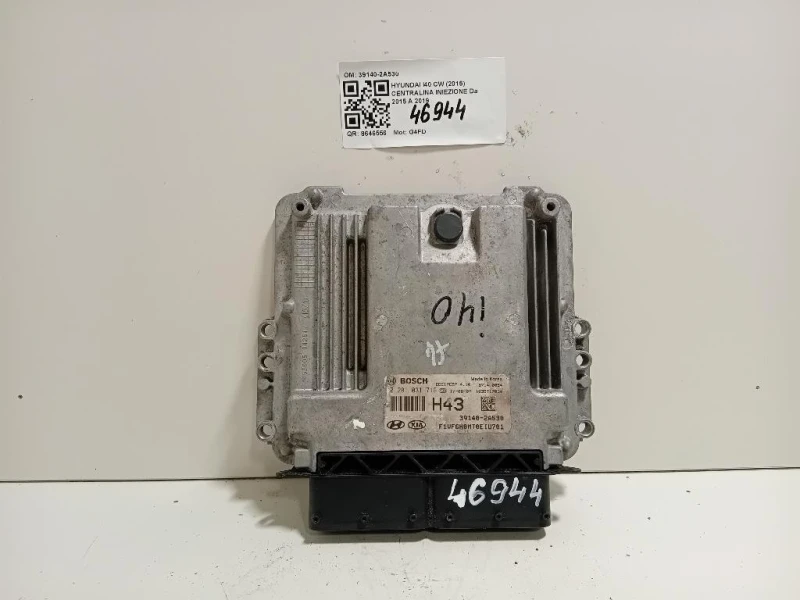 Centralina Iniezione 39140-2A530 Hyundai I40 CW 2015