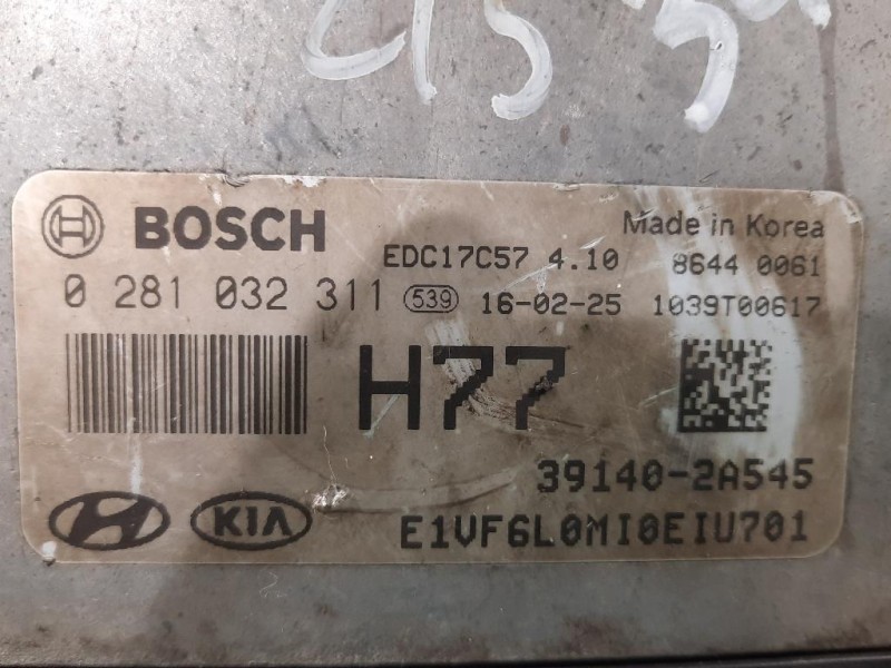 Centralina Iniezione 3914-2A545 CENTRALINA ECU Hyundai I40 CW 2015