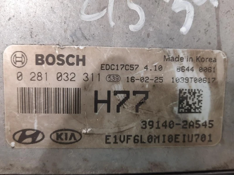 Centralina Iniezione 3914-2A545 CENTRALINA ECU Hyundai I40 CW 2015