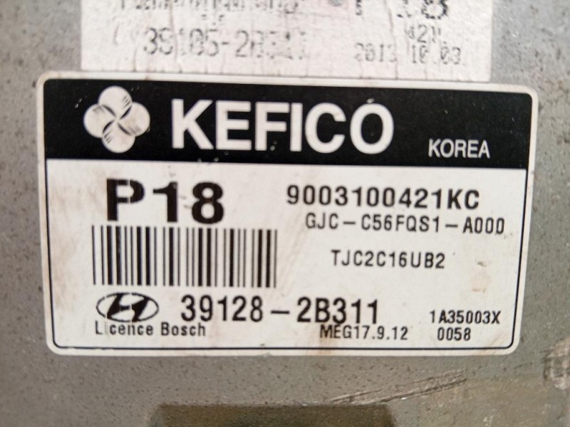 Centralina Iniezione 39128-2B311 Hyundai IX20 2011