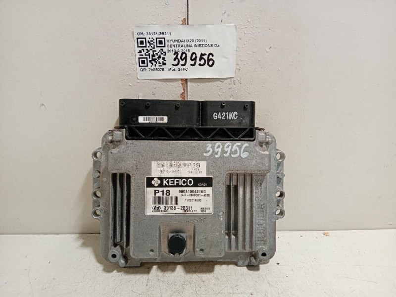 Centralina Iniezione 39128-2B311 Hyundai IX20 2011