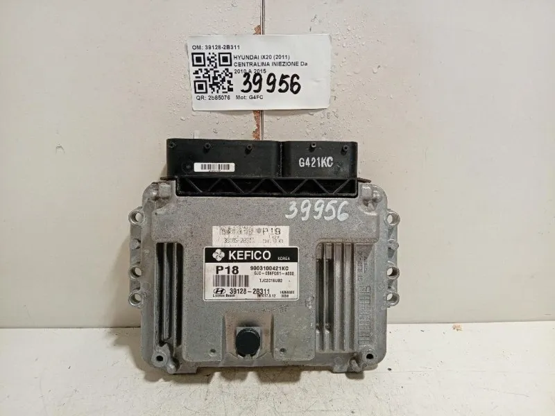 Centralina Iniezione 39128-2B311 Hyundai IX20 2011