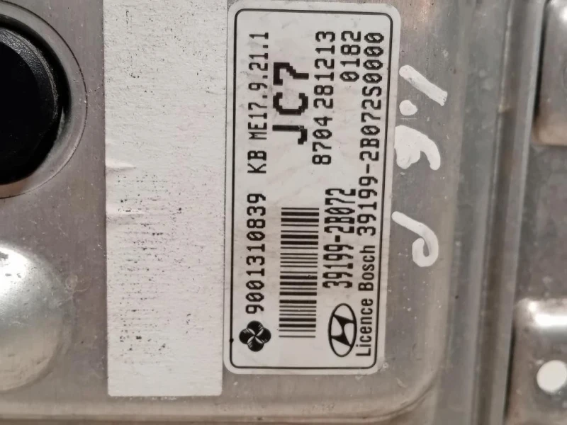 Centralina Iniezione 39199-2B072 Hyundai IX20 2015