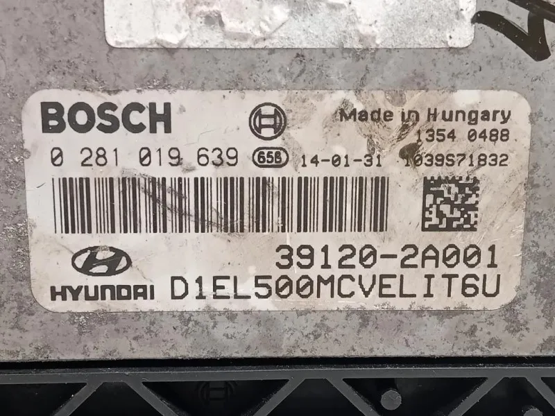 Centralina Iniezione 0 281 019 639 Hyundai IX35 2013