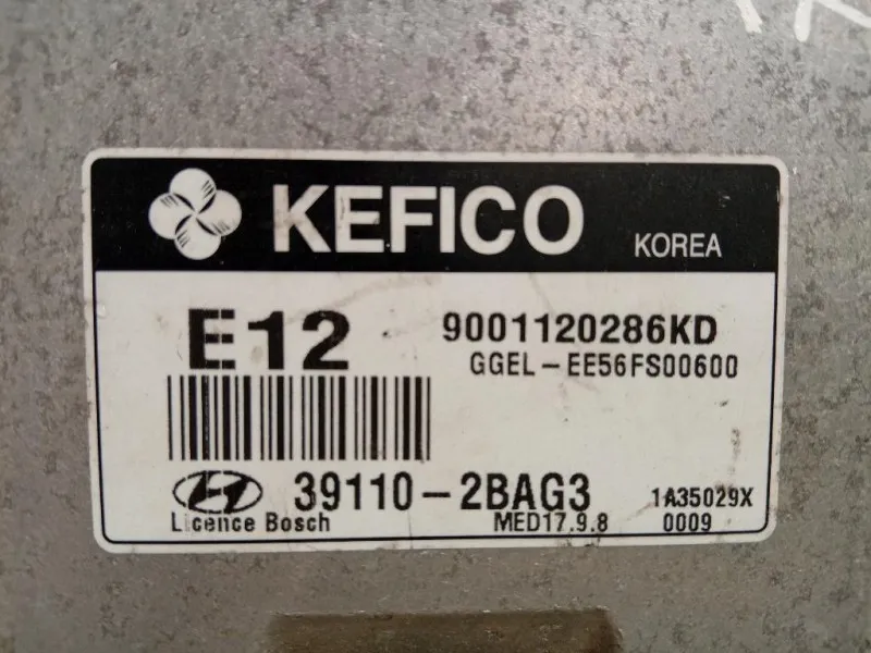 Centralina Iniezione 39110-2BAG3 Hyundai IX35 2013