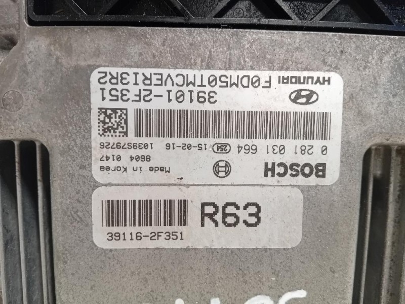 Centralina Iniezione 39101-2F351 Hyundai Santa FÉ IV 2013