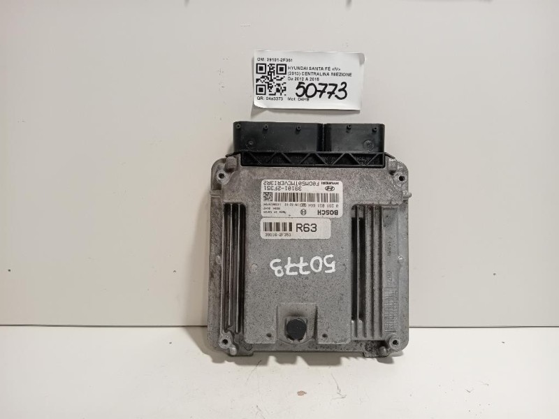 Centralina Iniezione 39101-2F351 Hyundai Santa FÉ IV 2013