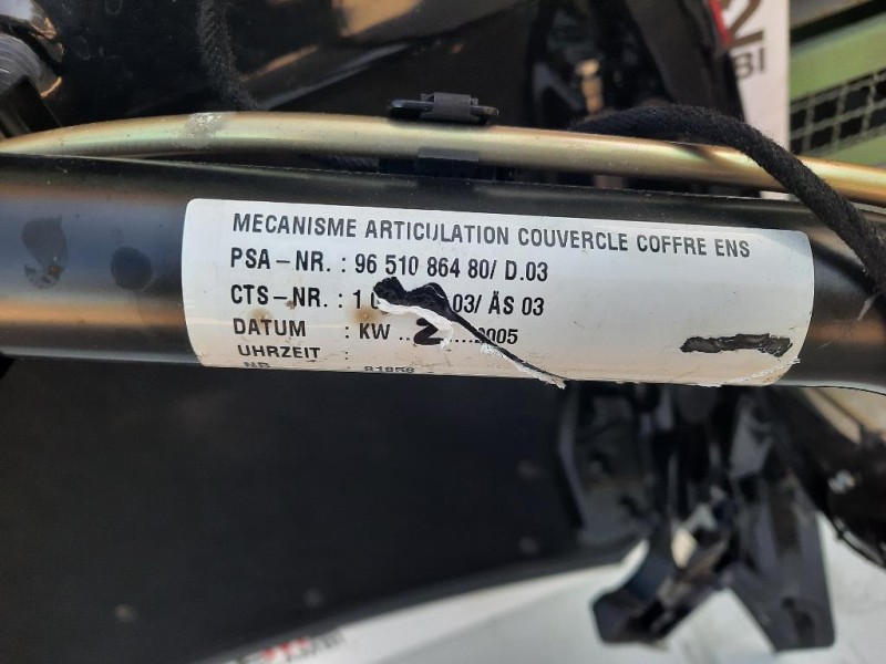 Portello POST 860679 Peugeot 307 CC 2001