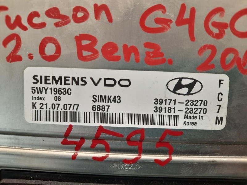 Centralina Iniezione 39171-23270 39181-23270 Hyundai Tucson I 2005