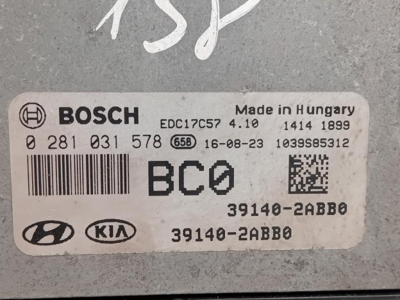 Centralina Iniezione 39140-2ABB0 Hyundai Tucson II 2015