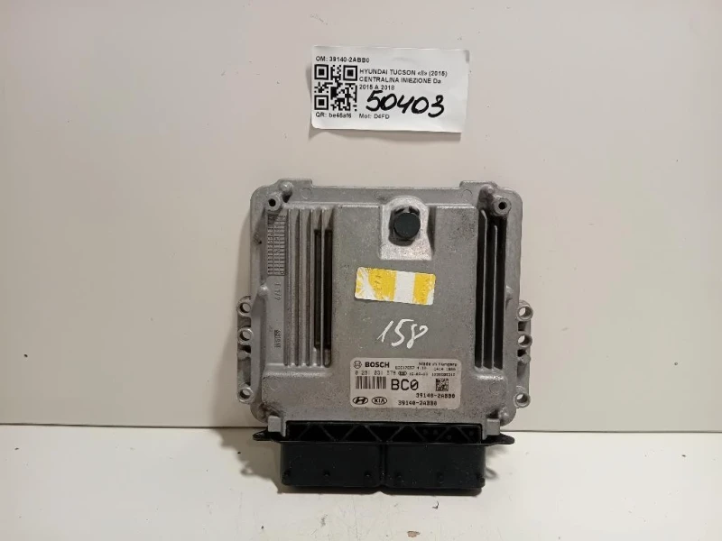 Centralina Iniezione 39140-2ABB0 Hyundai Tucson II 2015