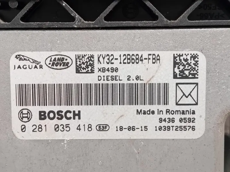 Centralina Iniezione KY32-12B684-FBA Jaguar F-pace 2015