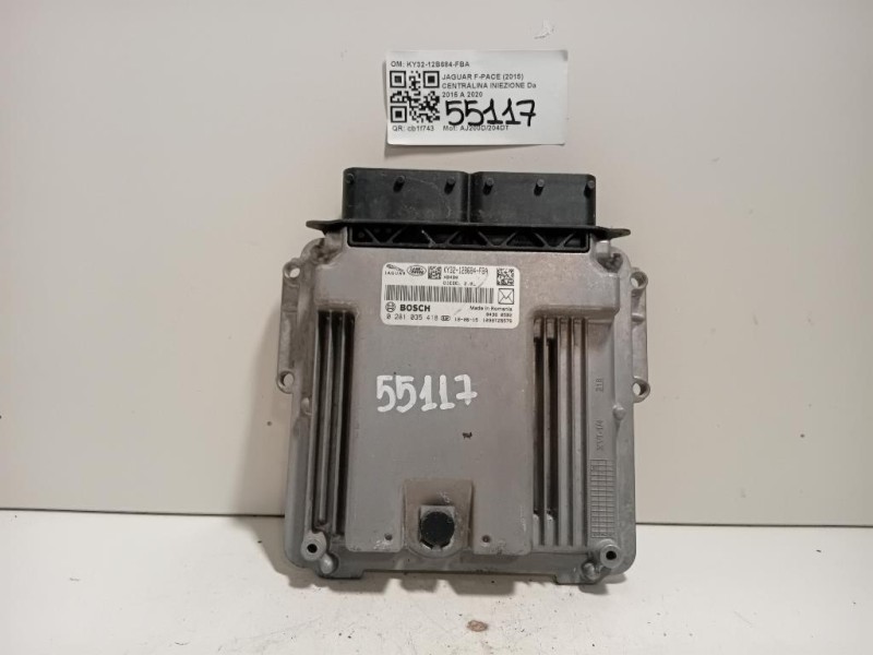 Centralina Iniezione KY32-12B684-FBA Jaguar F-pace 2015