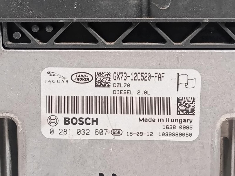 Centralina Iniezione GX73-12C520-FAF Jaguar XE 2015