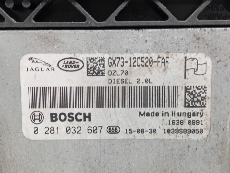 Centralina Iniezione GX73-12C520-FAF Jaguar XE 2015