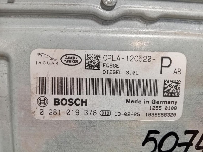 Centralina Iniezione CPLA-12C520-P Jaguar XE 2015