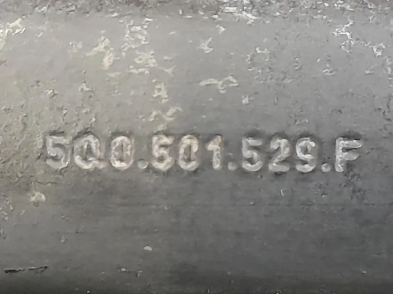 Braccio Oscillante POST SX 5Q0501529F Volkswagen GOLF VII 2013