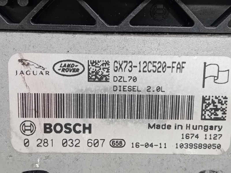 Centralina Iniezione GX73-12C520-FAF Jaguar XE 2015