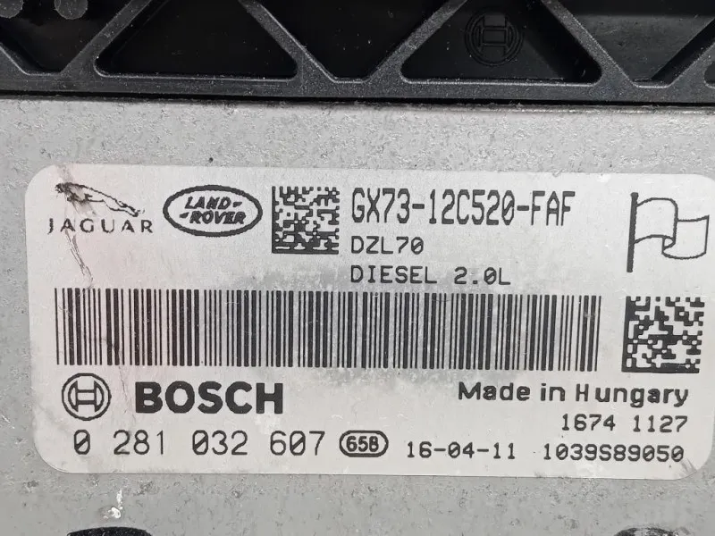 Centralina Iniezione GX73-12C520-FAF Jaguar XE 2015