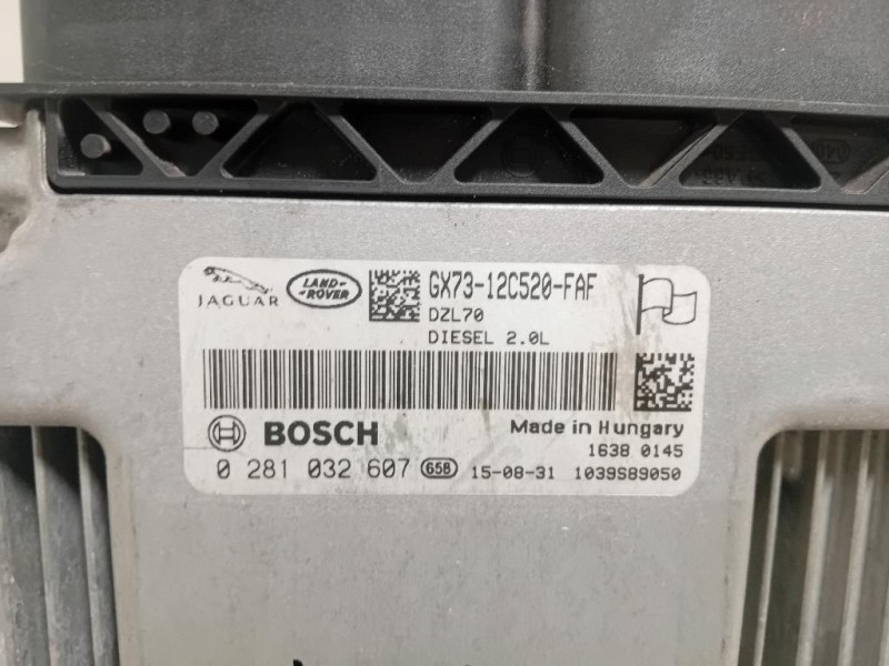 Centralina Iniezione 0 281 032 607 Jaguar XE 2015