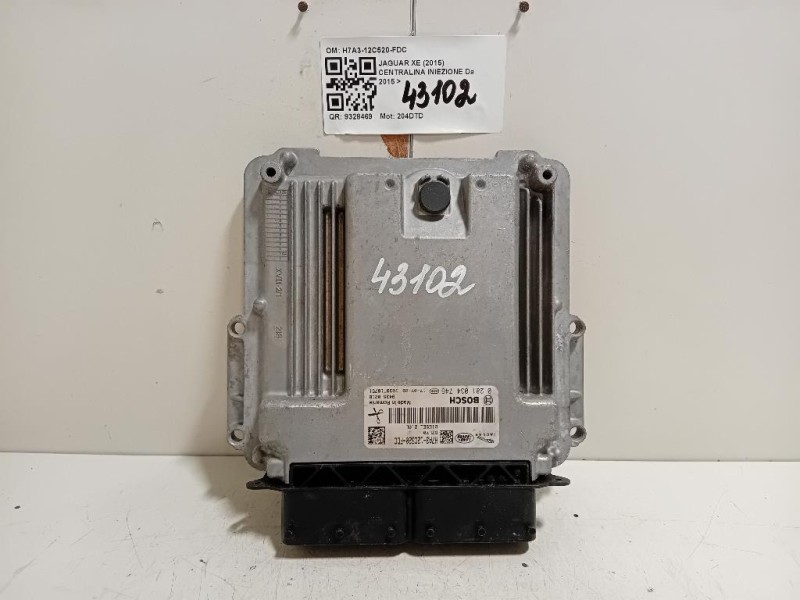 Centralina Iniezione H7A3-12C520-FDC Jaguar XE 2015