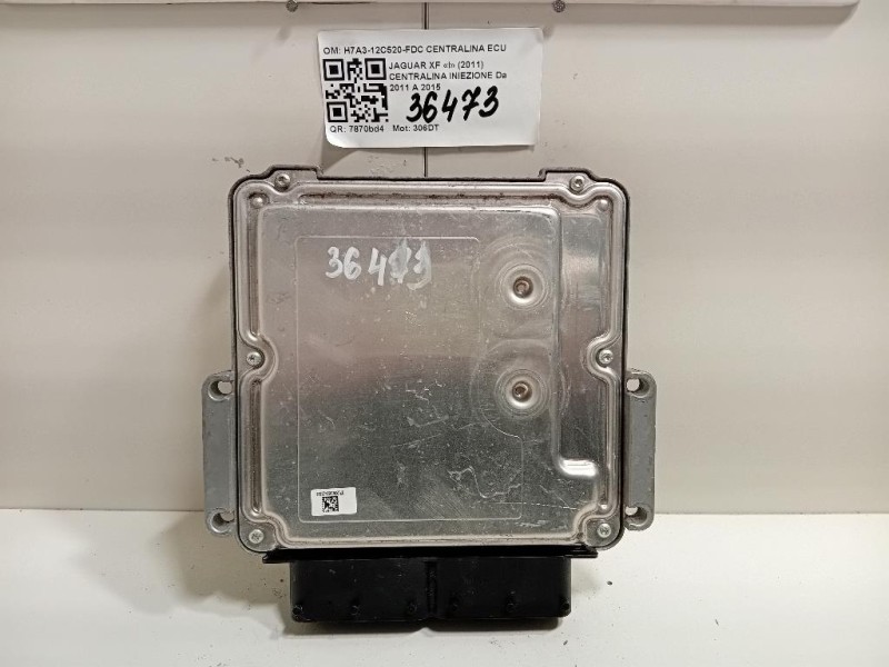 Centralina Iniezione H7A3-12C520-FDC CENTRALINA ECU Jaguar XE 2015