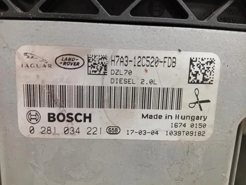 Centralina Iniezione H7A3-12C520-FDC CENTRALINA ECU Jaguar XE 2015