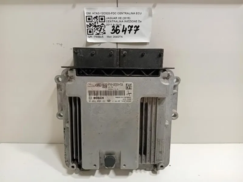 Centralina Iniezione H7A3-12C520-FDC CENTRALINA ECU Jaguar XE 2015
