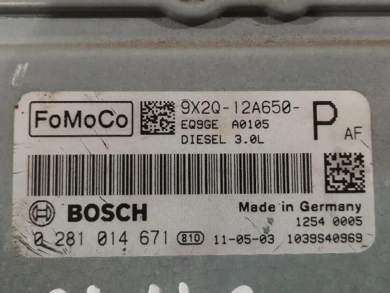 Centralina Iniezione 9X20-12A650-P Jaguar XF I 2008