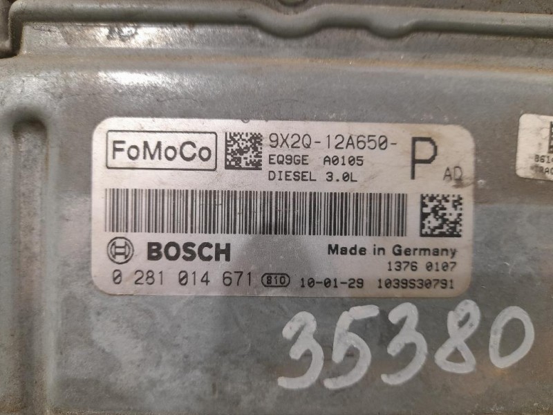 Centralina Iniezione 9X2Q-12A650-P Jaguar XF I 2008