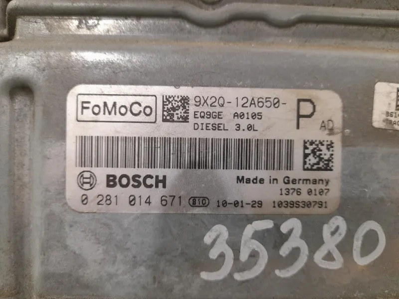 Centralina Iniezione 9X2Q-12A650-P Jaguar XF I 2008