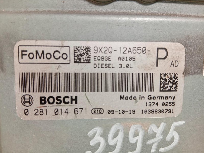 Centralina Iniezione CX23-12A650-P Jaguar XF I 2008