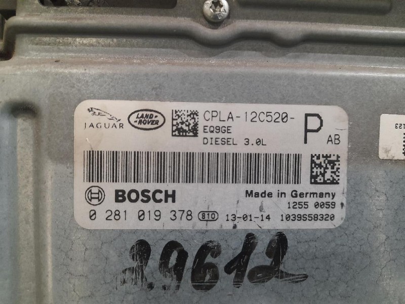 Centralina Iniezione 0281019378 Jaguar XF I 2008