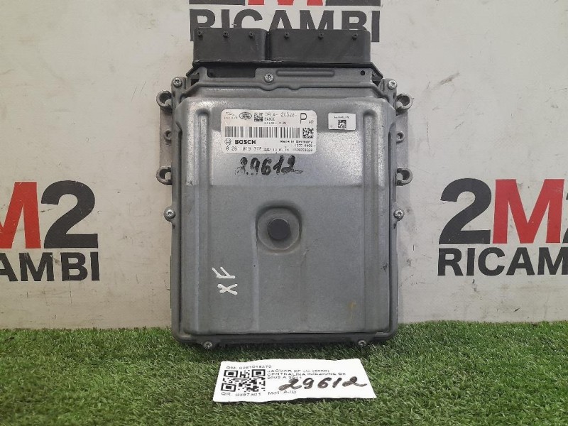 Centralina Iniezione 0281019378 Jaguar XF I 2008