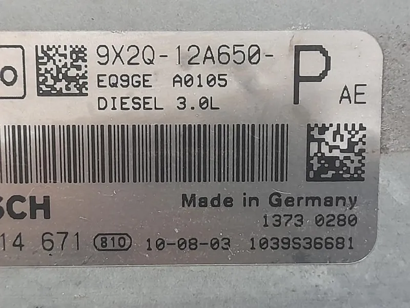 Centralina Iniezione 8X2012A650PAE Jaguar XF I 2008