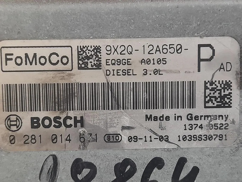 Centralina Iniezione 8X2012A650PAD Jaguar XF I 2008