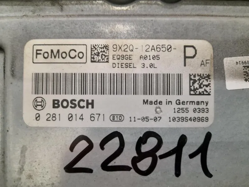 Centralina Iniezione 9X2Q12A650P Jaguar XF I 2008