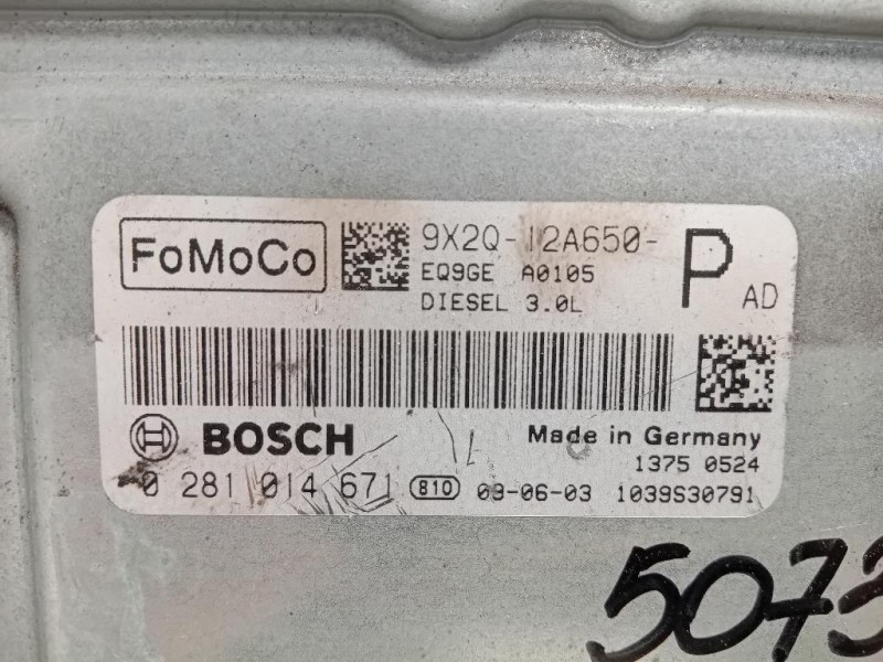 Centralina Iniezione 9X2Q-12A650-P Jaguar XF I 2008