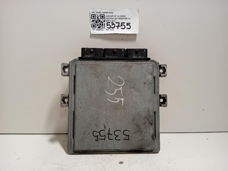 Centralina Iniezione 8X2Q-12A650-KAG Jaguar XF I 2008